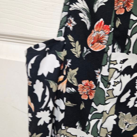 Zara Basic Floral Patchwork A-Line Mini Dress Women’s Small Boho Style - Picture 9 of 13